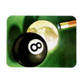 Magnet Flexible Monde en boule de cue (Horizontal)