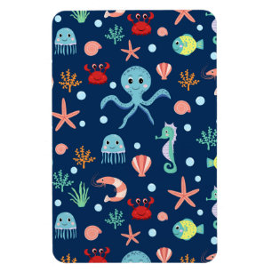 Magnet Flexible Monde marin