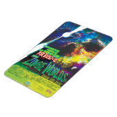 Magnet Flexible Mondes Zombie Galaxie d'Halloween (Côté Gauche)