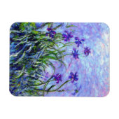 Magnet Flexible Monet Lilac Irises (Horizontal)