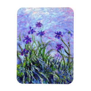 Magnet Flexible Monet Lilac Irises