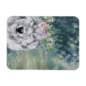 Magnet Flexible Monet Morning Seine et Grey Wolf (Horizontal)