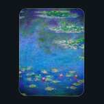 Magnet Flexible Monet Water Lilies 1906<br><div class="desc">Magnet représentant la peinture à l’huile de Claude Monet Water Lilies (1906). Une vie tranquille de l'interaction entre la lumière et la réflexion sur de beaux nénuphars dans un étang. Un grand cadeau pour les amateurs d'impressionnisme et d'art français.</div>