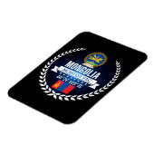 Magnet Flexible Mongolie (Côté Gauche)