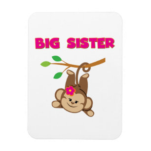 Magnet Flexible Monkey Big Sister