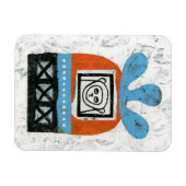 Magnet Flexible Monkey voit tous les aimants de réfrigérateur (Horizontal)