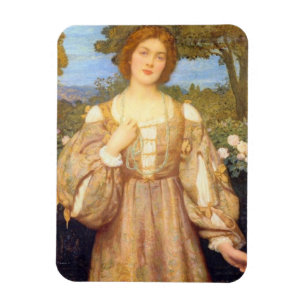 Magnet Flexible Monna Giovanna (par Edward Robert Hughes)
