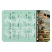 Magnet Flexible Monnaie Moderne 2025 Calendrier Vacances Simple Ph (Horizontal)