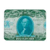 Magnet Flexible Monnaie moderne V (Horizontal)