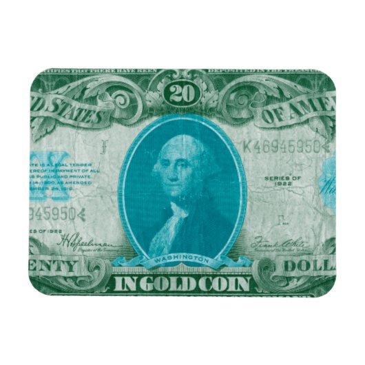 Magnet Flexible Monnaie moderne V (Horizontal)