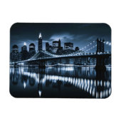 Magnet Flexible Monochrome New York Skyline (Horizontal)