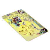 Magnet Flexible MONOGRAM ROMANTİCA, Enregistrer La Date (Côté Droit)