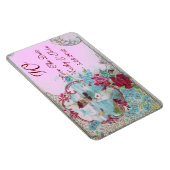 Magnet Flexible MONOGRAM ROMANTİCA, Enregistrer La Date (Côté Droit)