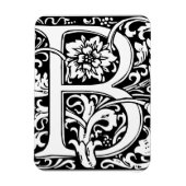 Magnet Flexible Monogramme B victorien (Vertical)