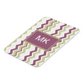 Magnet Flexible Monogramme Chevron Brick (Côté Gauche)
