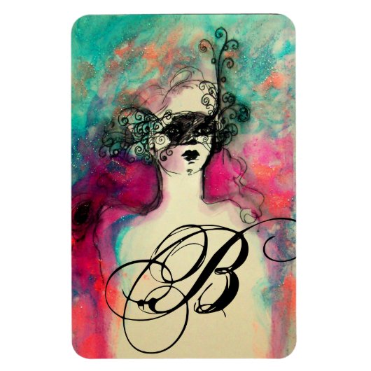 MAGNET FLEXIBLE MONOGRAMME DE CHARME (Vertical)