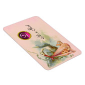 MAGNET FLEXIBLE MONOGRAMME DE DOUCHE POUR FILLES BÉBÉ EN STORK (Côté Droit)