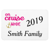 Magnet Flexible Monogramme de porte cabine (Horizontal)