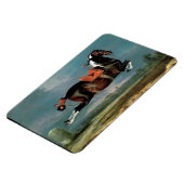 Magnet Flexible Monogramme d'élevage du Cheval Piebald "Cehero" (Côté Gauche)