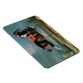 Magnet Flexible Monogramme d'élevage du Cheval Piebald "Cehero" (Côté Droit)