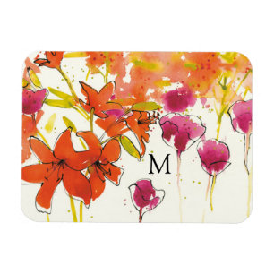 Magnet Flexible Monogramme   la prune de Patty