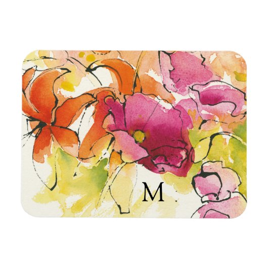 Magnet Flexible monogramme | Mid July (Horizontal)