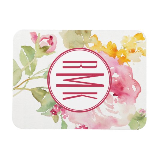 Magnet Flexible monogramme | Mid July (Horizontal)