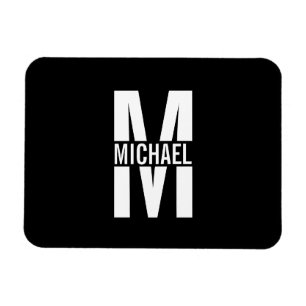 Magnet Flexible Monogramme personnalisé et aimant de nom