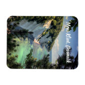 Magnet Flexible Møns Klint Danemark stylisé (Horizontal)