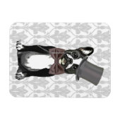 Magnet Flexible Monsieur Bulldog (Horizontal)
