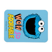 Magnet Flexible Monstre à la fin de cette histoire | Cookie Monste (Horizontal)