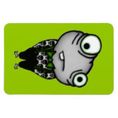 Magnet Flexible Monstre bien habillé (Horizontal)