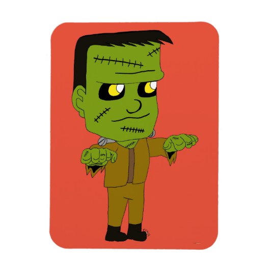 Magnet Flexible monstre chibi (Vertical)