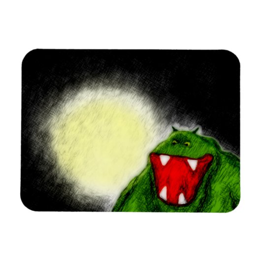 Magnet Flexible Monstre de nuit (Horizontal)