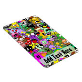 Magnet Flexible Monstres caractères mignons Motif d'Halloween (Côté Droit)