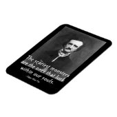 Magnet Flexible Monstres les plus effrayants Edgar Allan Poe (Côté Gauche)