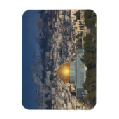 Magnet Flexible Mont du Temple et Dôme du Rocher, aube (Vertical)