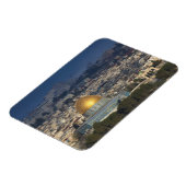 Magnet Flexible Mont du Temple et Dôme du Rocher, aube (Côté Gauche)