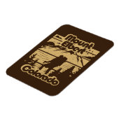 Magnet Flexible Mont Elbert Colorado (Côté Gauche)