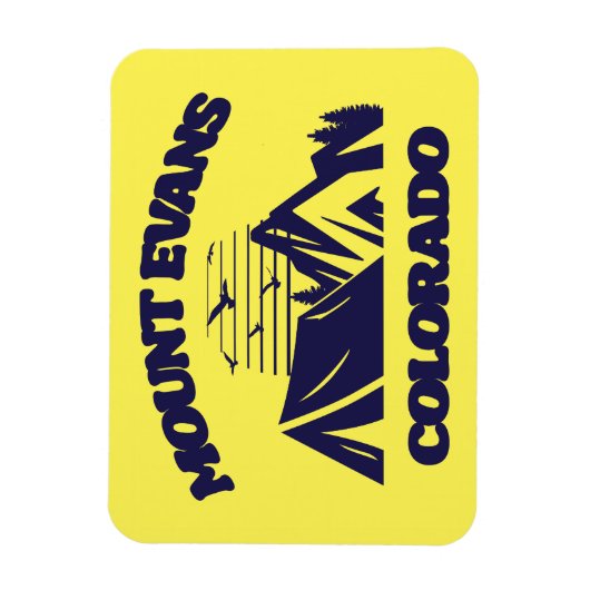 Magnet Flexible Mont Evans, Colorado (Vertical)