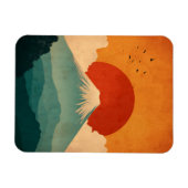 Magnet Flexible Mont Fuji vintage (Horizontal)