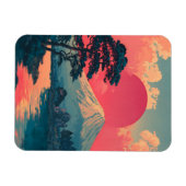 Magnet Flexible Mont Fuji vintage (Horizontal)