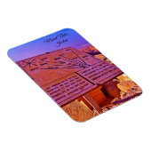 Magnet Flexible Mont Nebo, Jordanie (Côté Droit)