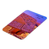 Magnet Flexible Mont Nebo, Jordanie (Côté Gauche)