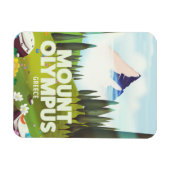 Magnet Flexible Mont Olympe Grèce (Horizontal)