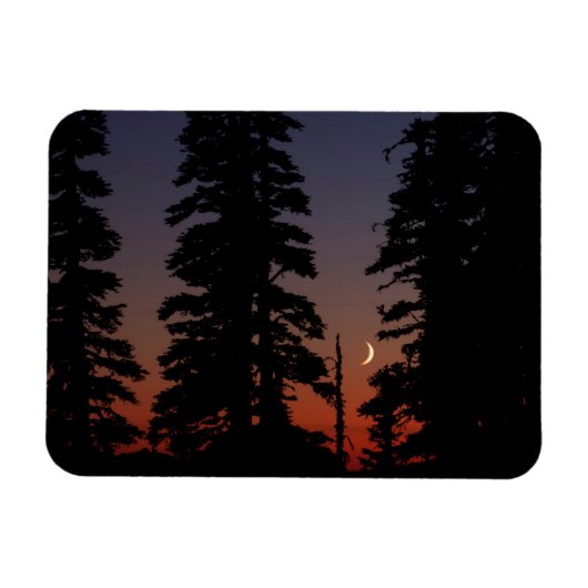 Magnet Flexible Mont Rainier National Park, Crescent Moon (Horizontal)