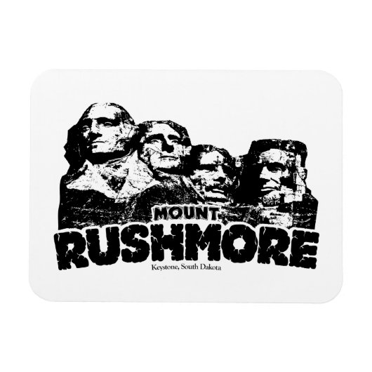 Magnet Flexible Mont Rushmore (Horizontal)