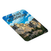 Magnet Flexible Mont Rushmore (Côté Droit)