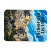 Magnet Flexible Mont Rushmore (Horizontal)