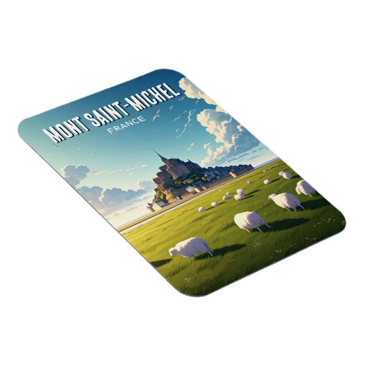 Magnet Flexible Mont Saint-Michel (Côté Droit)
